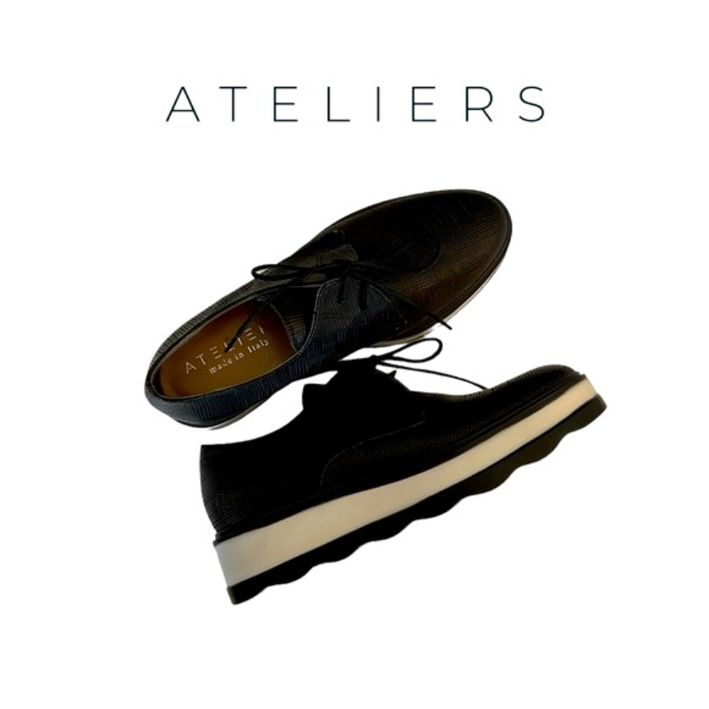 NEW! Never Worn Lace-up Platform Oxford Shoes